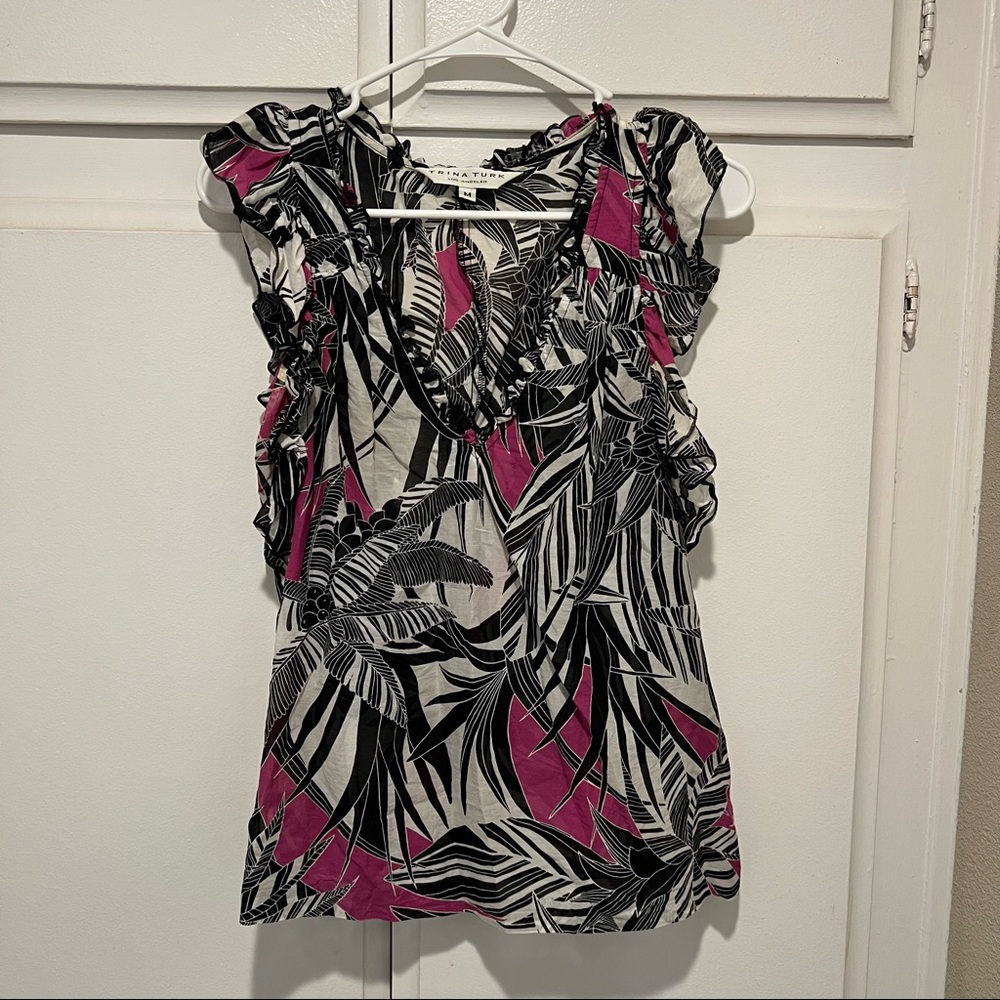 Trina Turk blouse - Medium